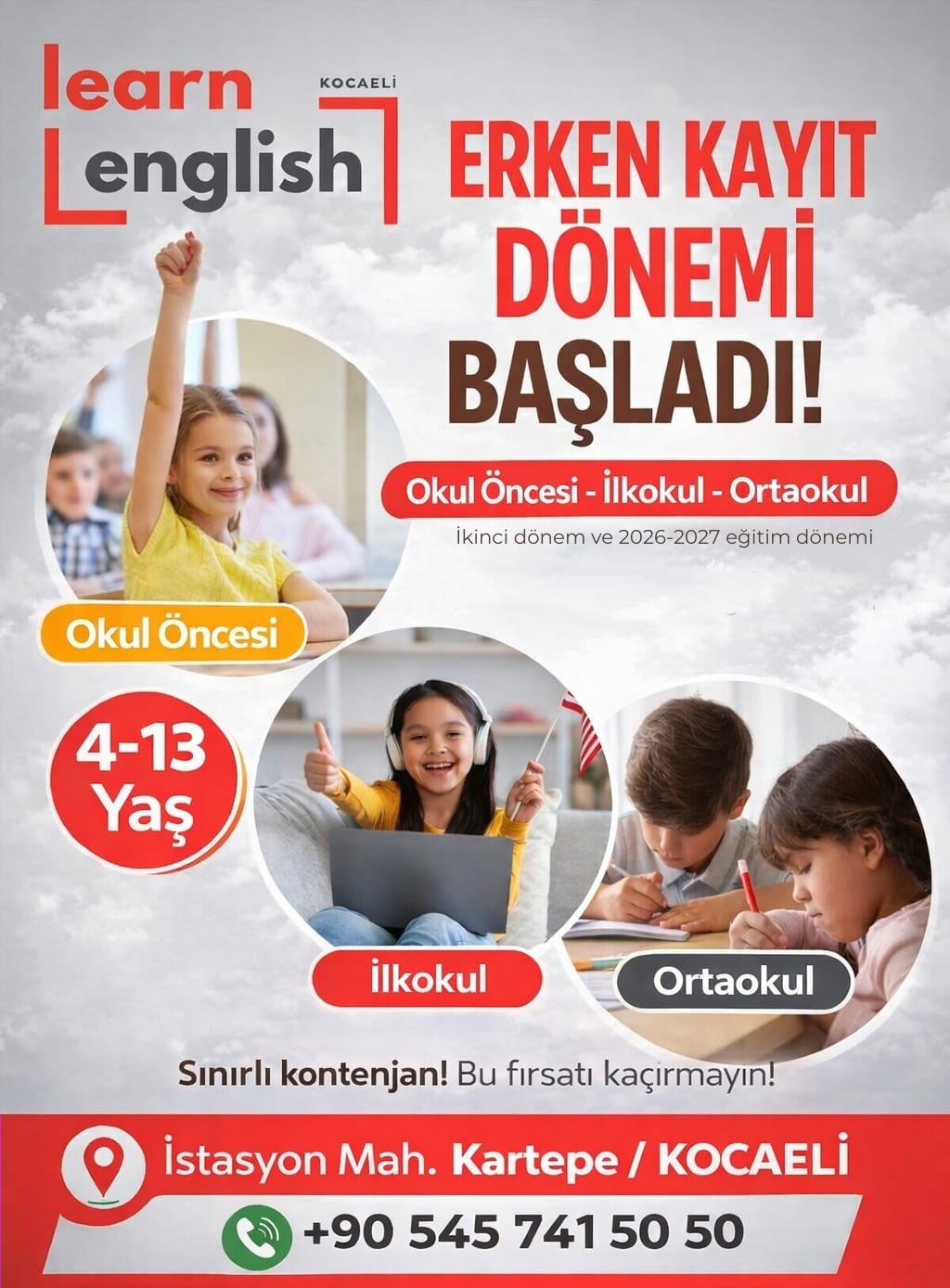 Erken kayıt dönemi başladı